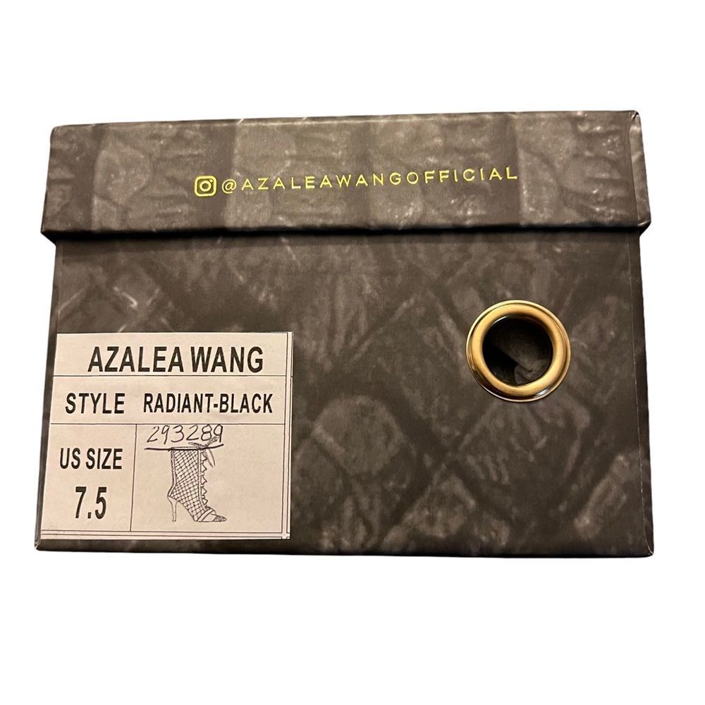 Nib Azalea Wang Out To Play Stiletto Bootie In Bl… - image 5